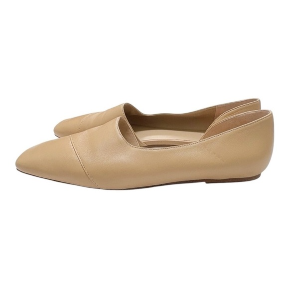 Vince Cyder D’Orsay Square Toe Flats Size 10 - Picture 3 of 10